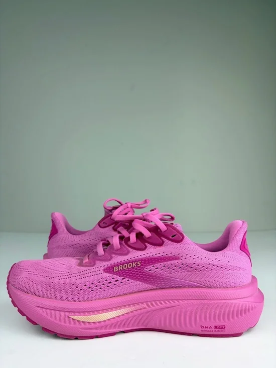 Brooks Ghost 17 Running Shoes Pink Gold Women’s Size 9 B - Picture 8 of 13